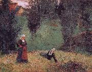 Paul Gauguin Early spring painting